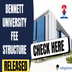 Bennett University Greater Noida Releases Fee Structure 2026; Check Tuition Fee and Other Details